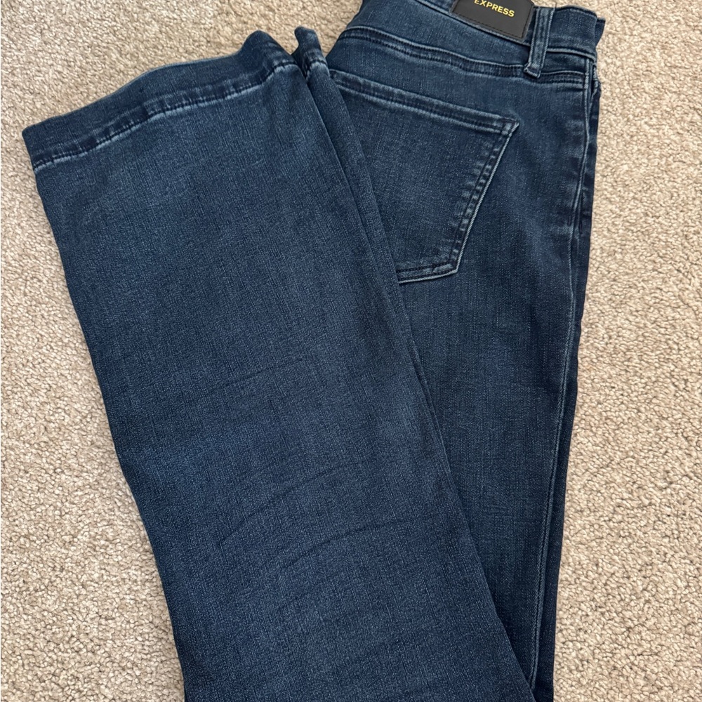 Express Women's Dark Blue Boot Cut Jeans